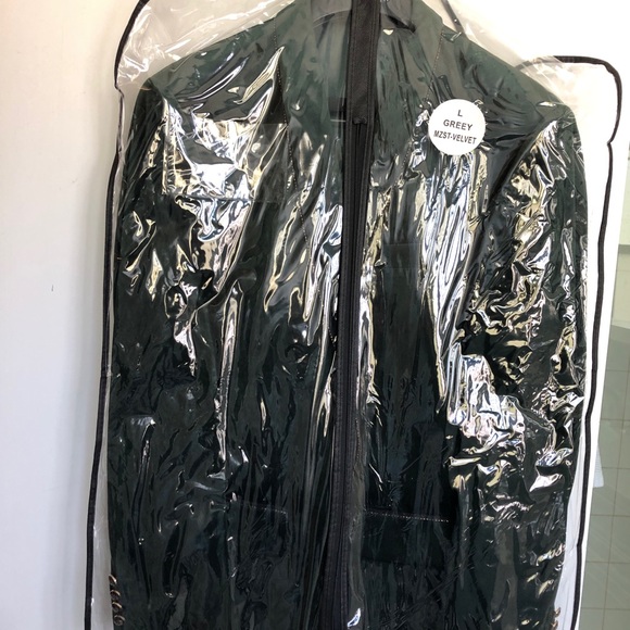 Hunter Green Velvet Sport Coat/Blazer - Picture 8 of 8